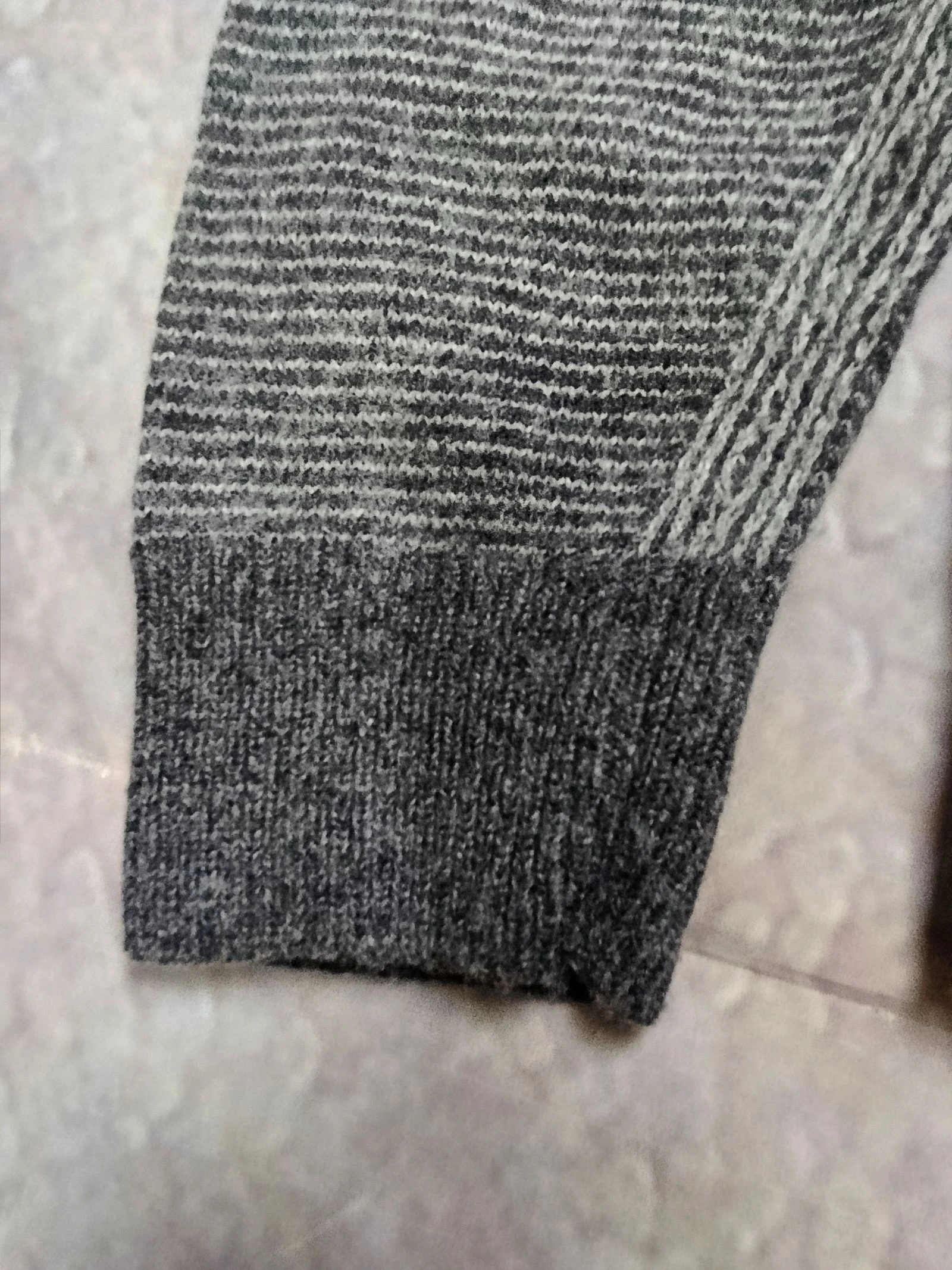 Jersey Hugo Boss Grey Knit Sweater - Size L – photo 6
